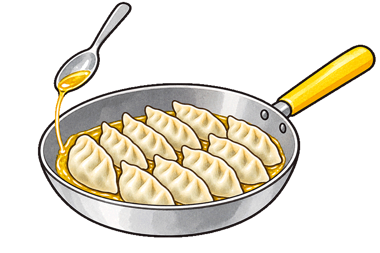 焼き色を付ける